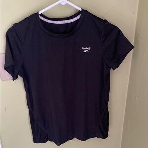 Reebok Black Fitted Short Sleeve Tee
